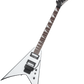 Jackson JS Series King V JS32, White with Black Bevels