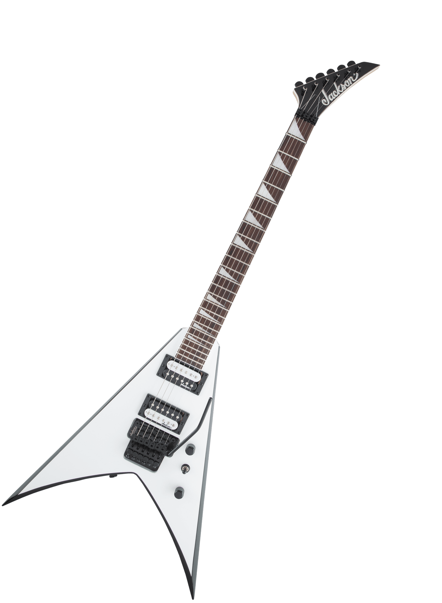 Jackson JS Series King V JS32, White with Black Bevels