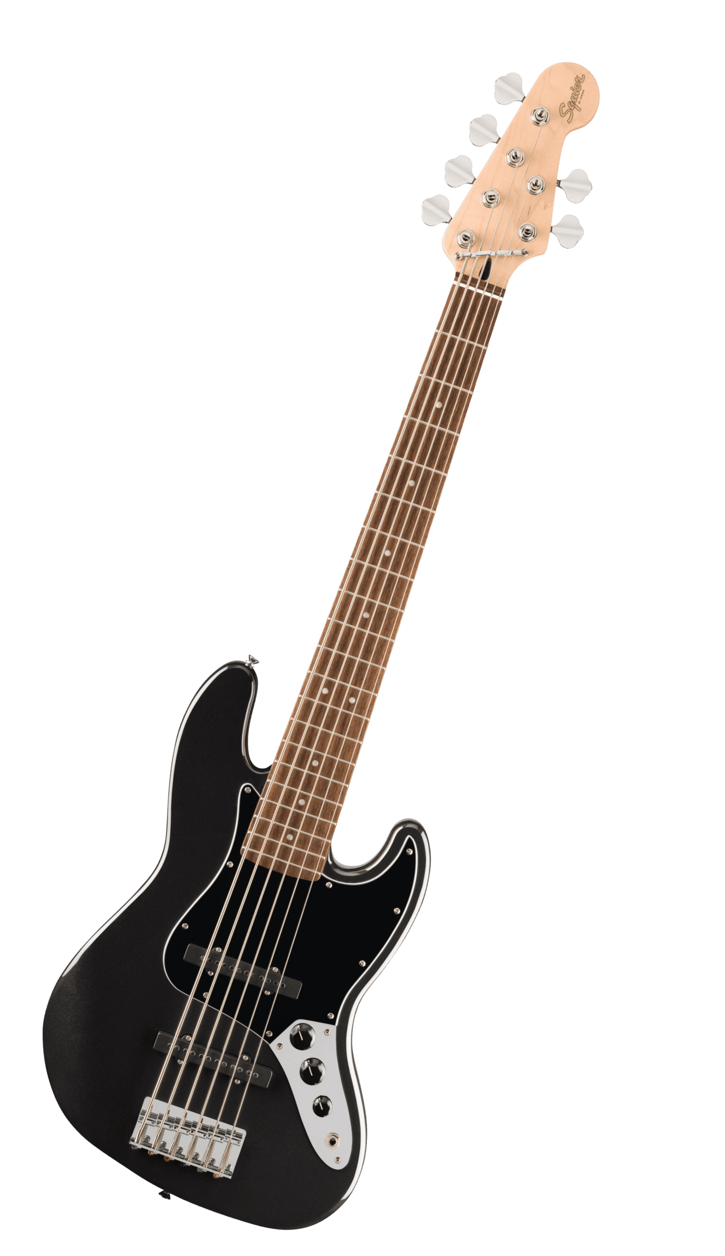 Squier Affinity Series Jazz Bass VI, Black Metallic