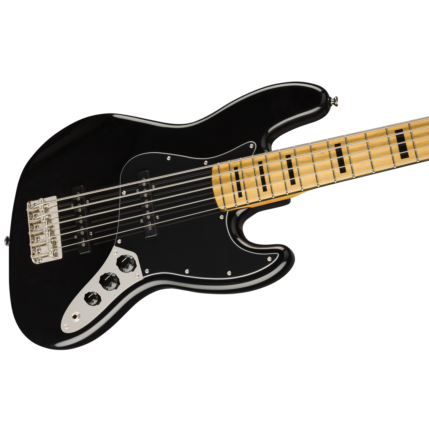 SQUIER CLASSIC VIBE '70S JAZZ BASS V Maple Fingerboard, Black