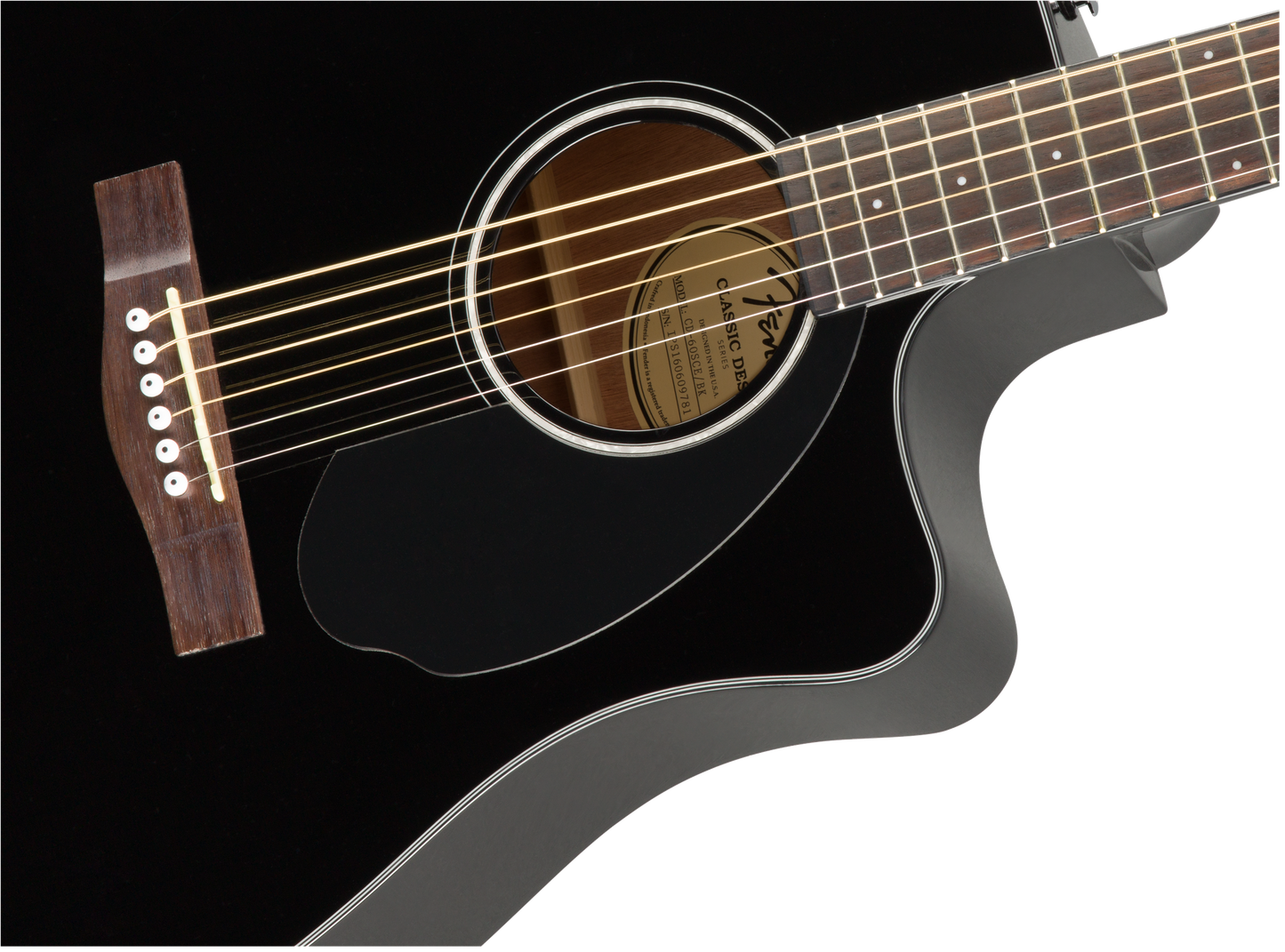 Fender CD-60SCE Black