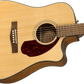 Fender CD-140SCE Dreadnought, Natural w/case