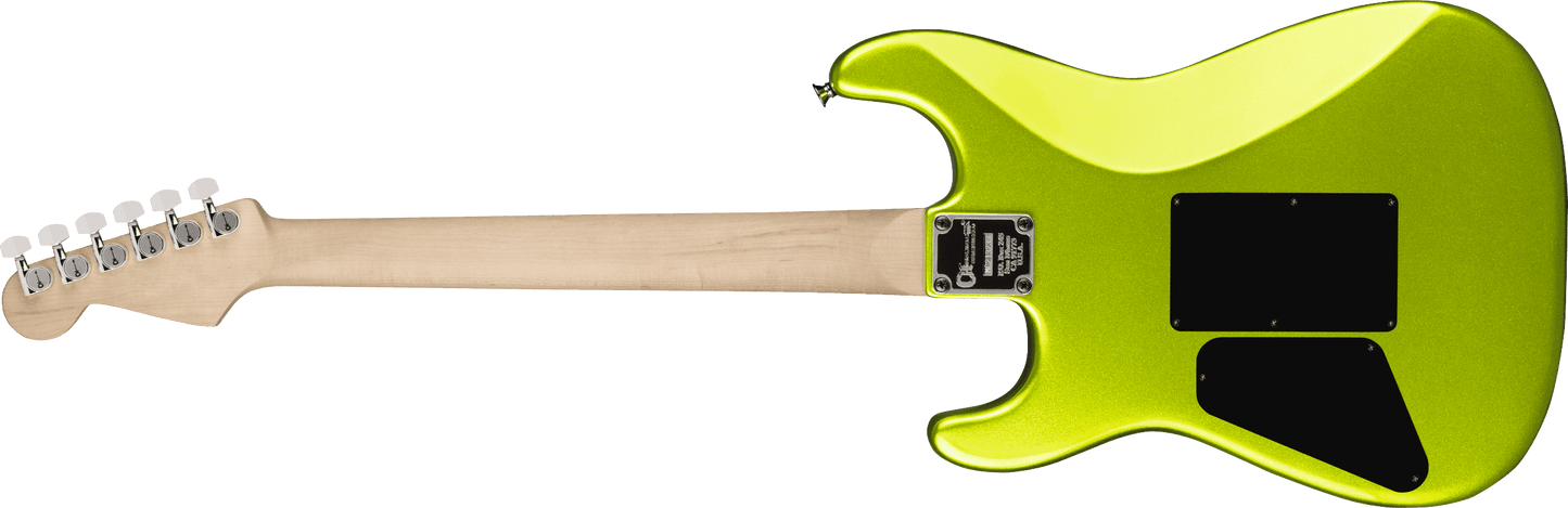 Charvel Pro-Mod San Dimas Style 1 HH FR E, Lime Green Metallic
